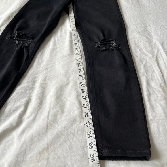 Topshop Moto Skinny High-Rise Ripped Jamie Jeans - Picture 14 of 15